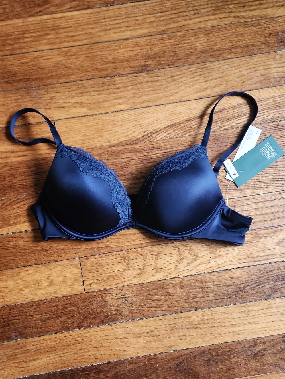 NWT Wild Fable Navy Super Push-up Plunge Bra